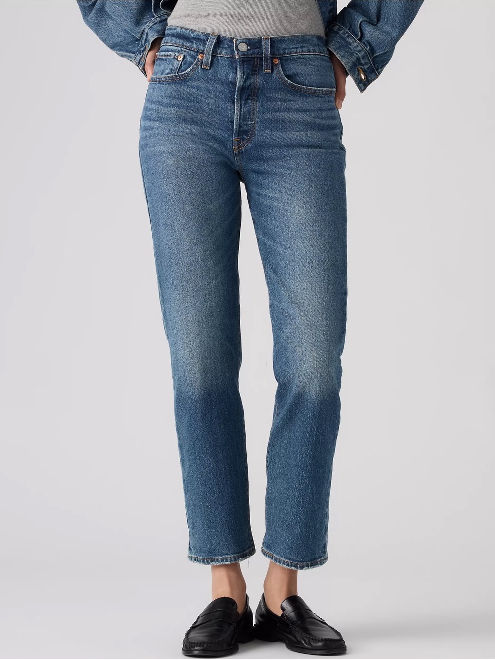 Levi's Wedgie Straight-Leg Jeans